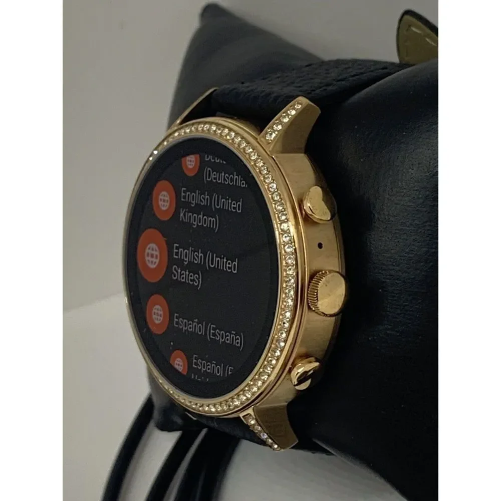 Fossil Gen 4 Authentic Digital Dial Smart Watch Custom Band FTW6011 QT481